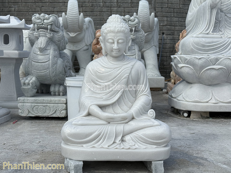 Tượng Phật Thích Ca bằng đá - TC-48