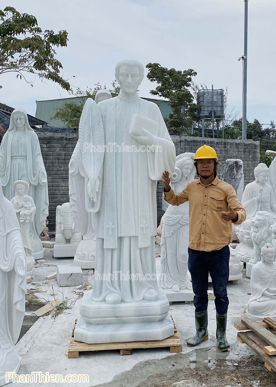 Tượng Thánh Công Giáo bằng đá - THC-15
