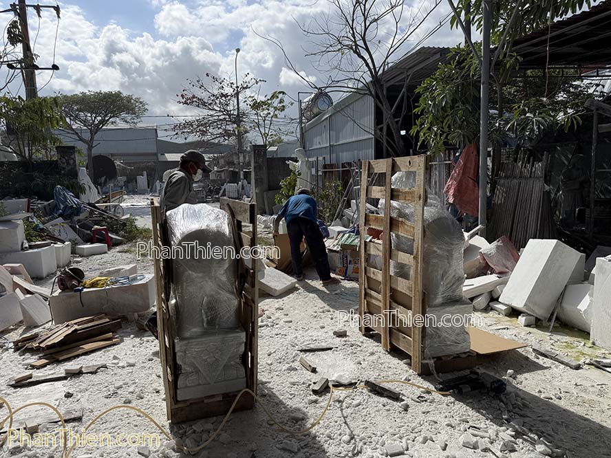 Tượng Voi Đá Phong thuỷ bằng đá tự nhiên - VOI-94