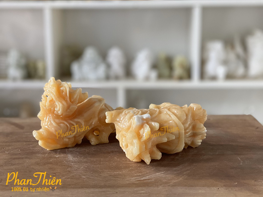 Tỳ Hưu bằng Đá Ngọc Hoàng Long (TH-05)