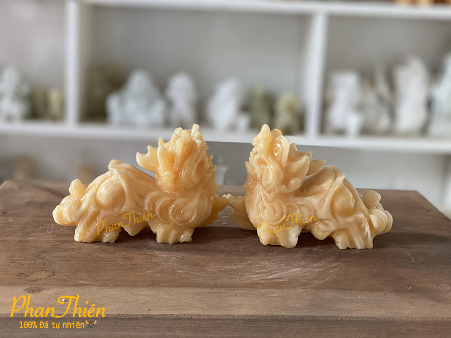 Tỳ Hưu bằng Đá Ngọc Hoàng Long (TH-05)