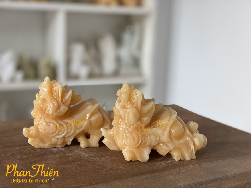 Tỳ Hưu bằng Đá Ngọc Hoàng Long (TH-05)