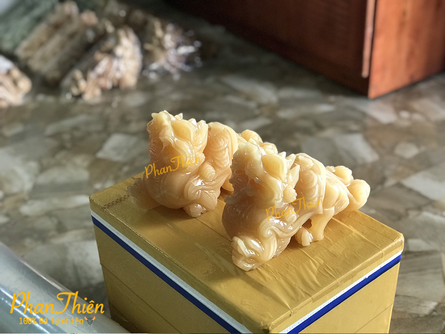 Tỳ Hưu bằng Đá Ngọc Hoàng Long tự nhiên (TH-06)