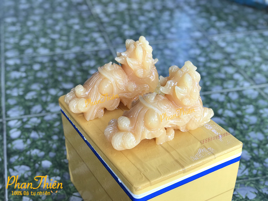 Tỳ Hưu bằng Đá Ngọc Hoàng Long tự nhiên (TH-06)