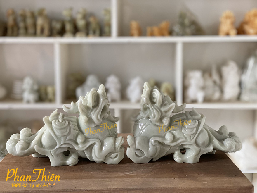 Tỳ Hưu Đá Cẩm Thạch Xanh  (TH-03)