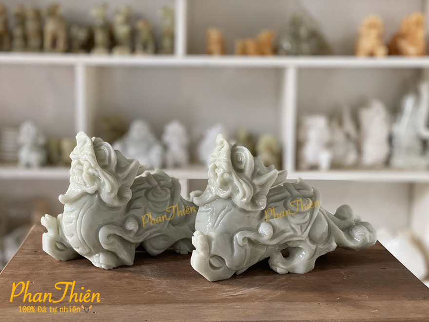 Tỳ Hưu Đá Cẩm Thạch Xanh  (TH-03)