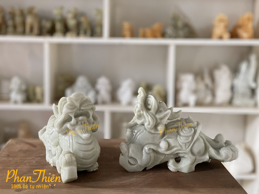 Tỳ Hưu Đá Cẩm Thạch Xanh  (TH-03)
