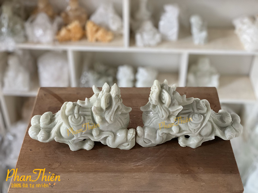 Tỳ Hưu Đá Cẩm Thạch Xanh  (TH-03)