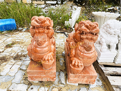 Tỳ Hưu bằng Đá Đỏ Thanh Hoá (TH-08)