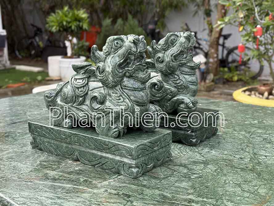 Tỳ Hưu đá xanh Ấn Độ - TH - 56