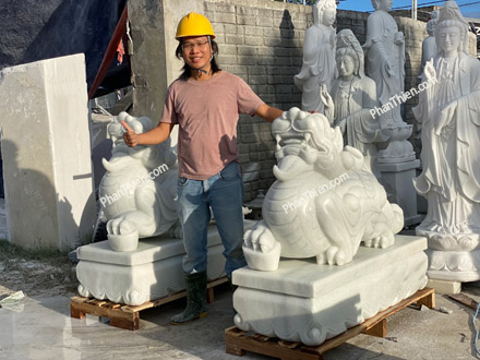 Tỳ Hưu Đá Cẩm Thạch (TH-31)