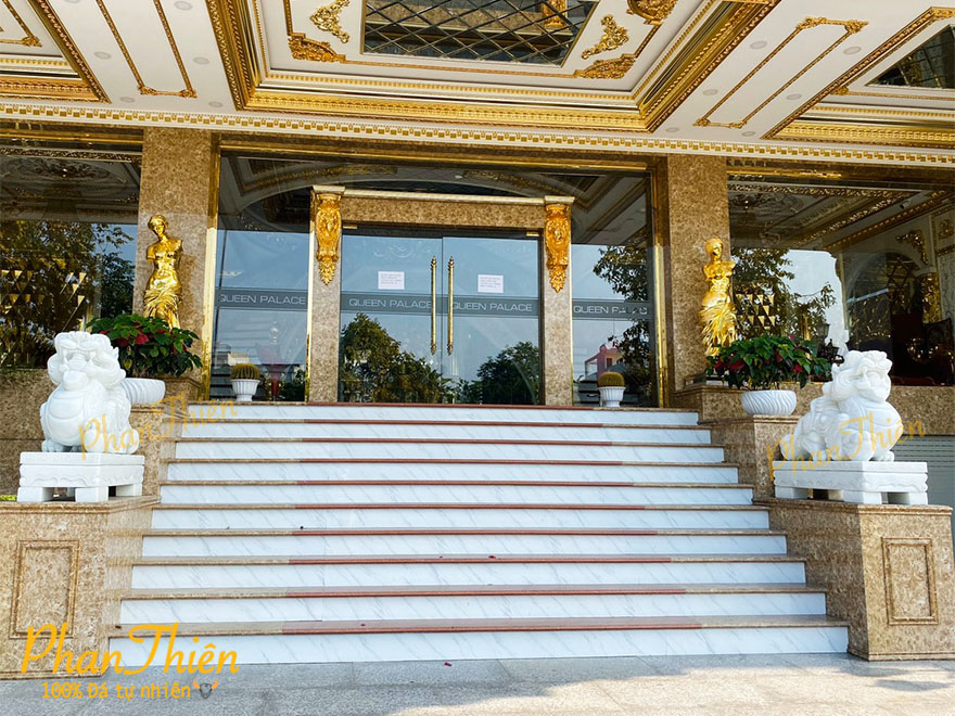 Tỳ Hưu Đá Cẩm Thạch Trắng (TH-14)