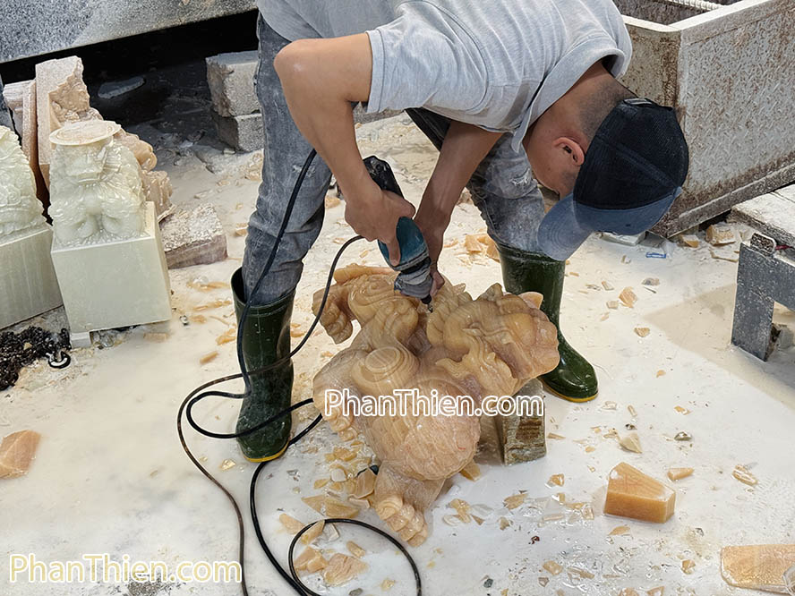 Tỳ Hưu đá ngọc Hoàng Long VIP - TH-60