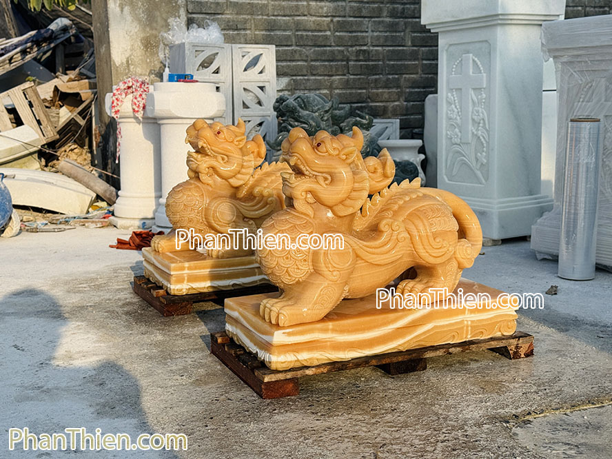 Tỳ Hưu đá ngọc Hoàng Long VIP - TH-60