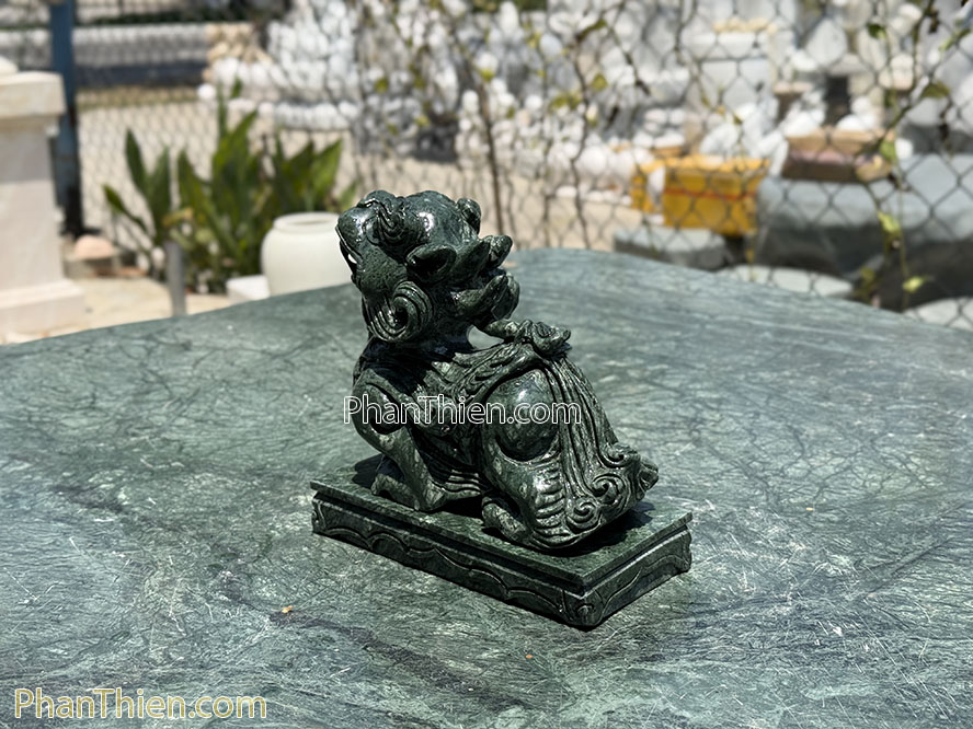 Tỳ hưu đá xanh Ấn Độ 20cm - TH-60