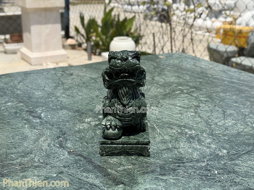 Tỳ hưu đá xanh Ấn Độ 20cm - TH-60