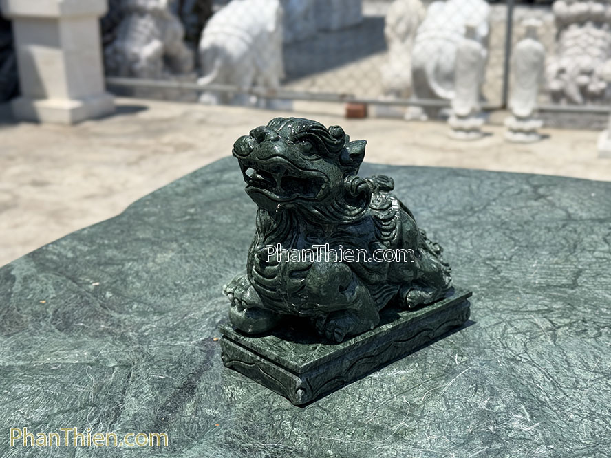 Tỳ hưu đá xanh Ấn Độ 20cm - TH-60