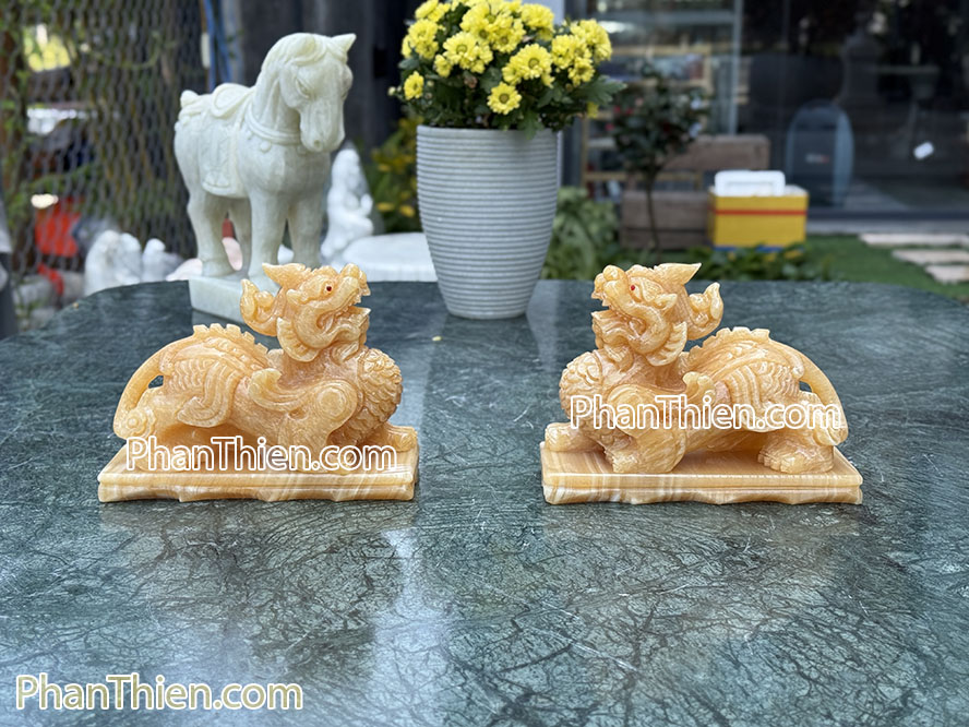 Tỳ Hưu đá ngọc Hoàng Long - TH-57