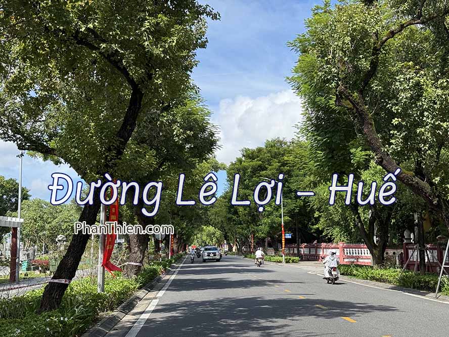 đường lê lợi huế