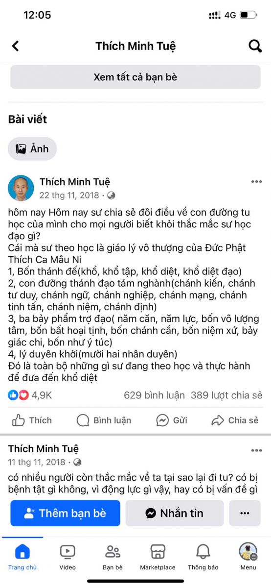 Thích Minh Tuệ – Ảnh Facebook IMG 0657