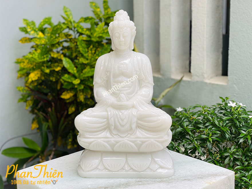 tượng phật adida, a đi đà bằng đá