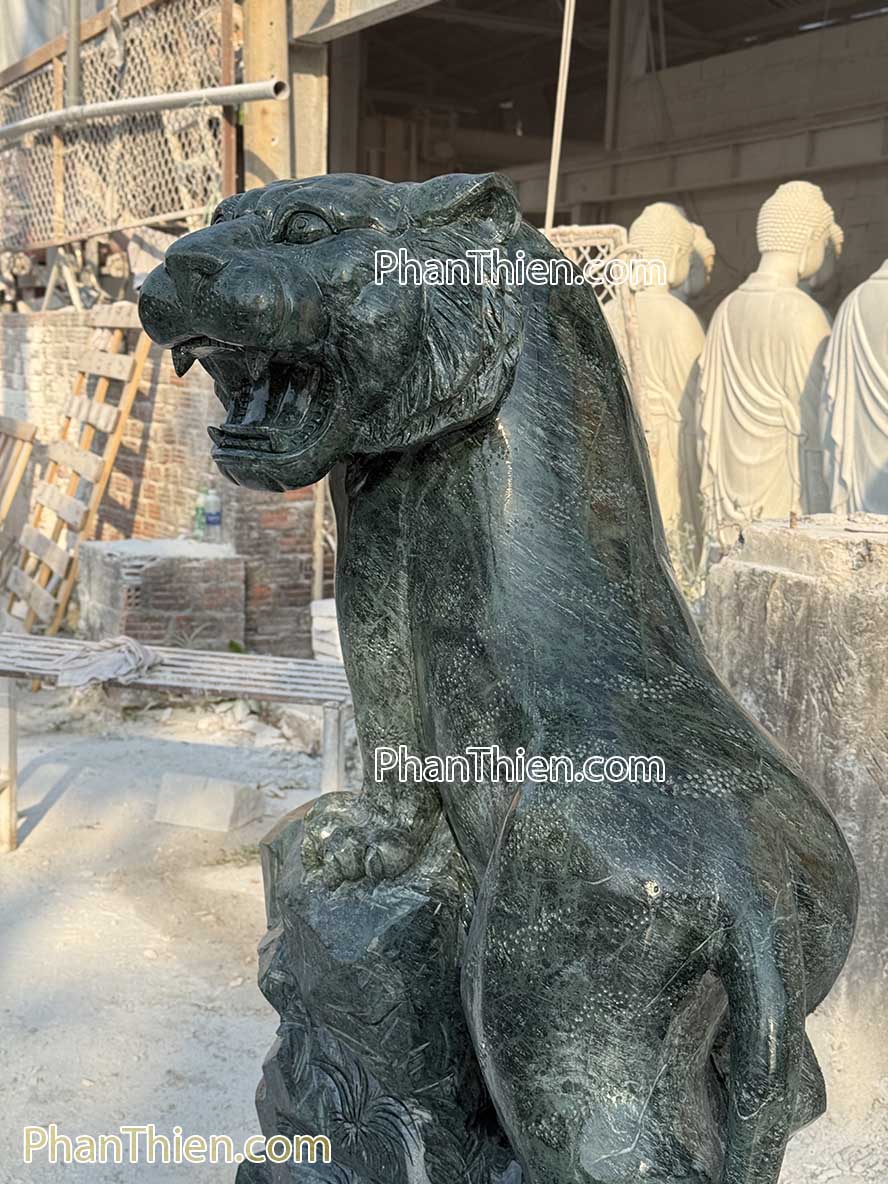 tượng hổ phong thuỷ bằng đá