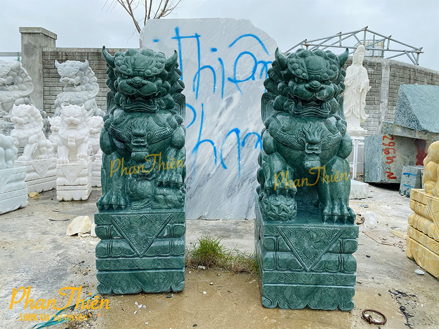 kỳ lân đá xanh ấn độ