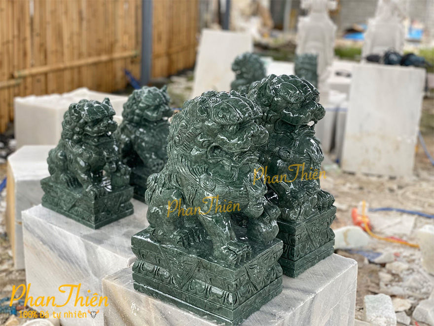 kỳ lân đá xanh ấn độ