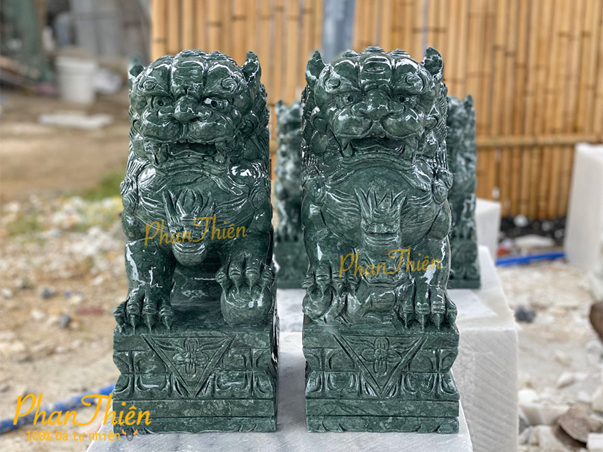 kỳ lân đá xanh ấn độ