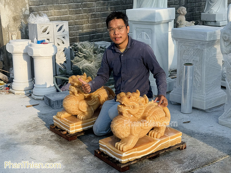 tỳ hưu đá ngọc hoàng long