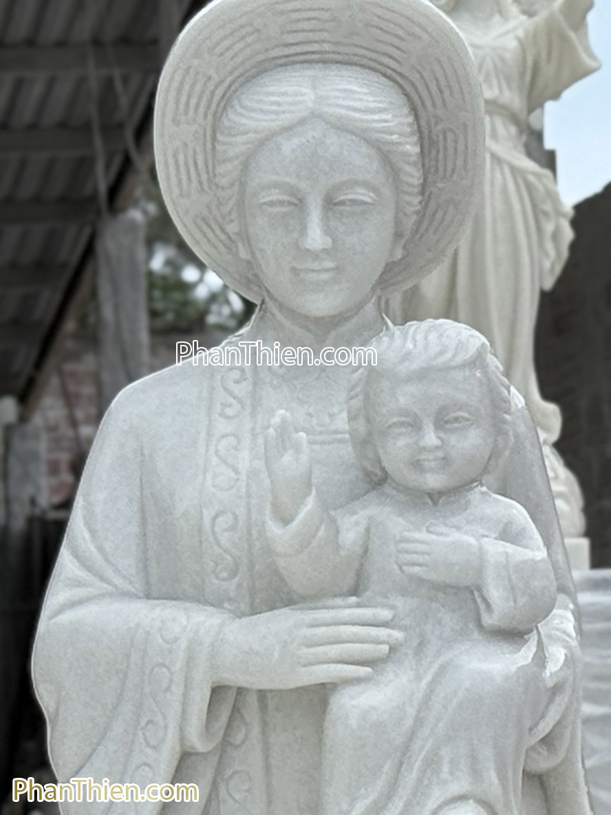 tượng đức mẹ la vang bằng đá