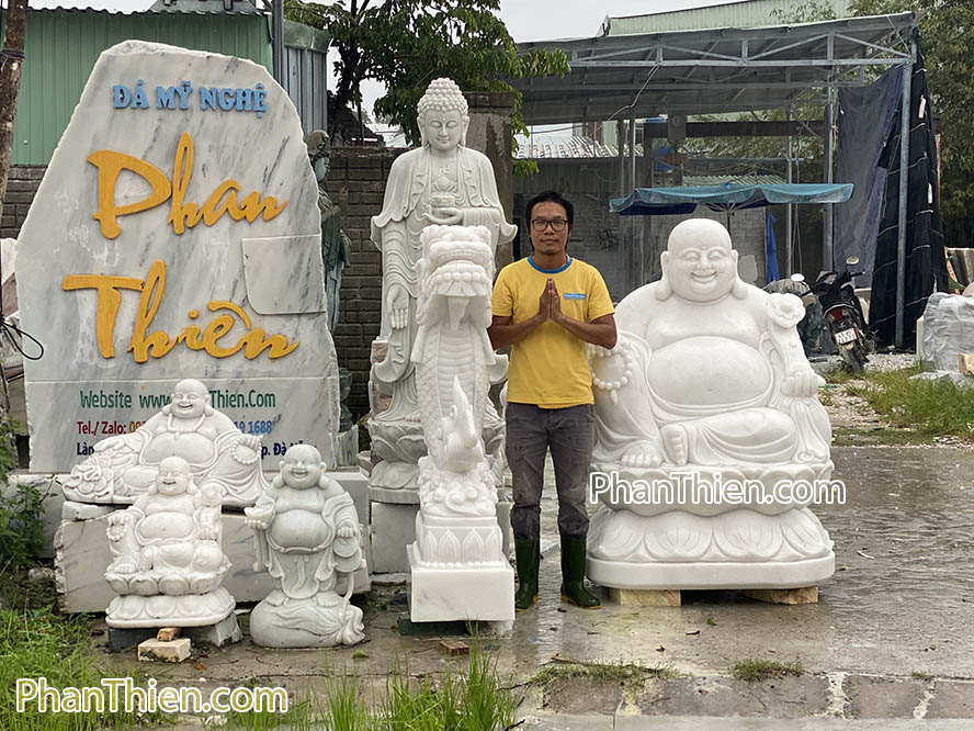 tượng phật di lặc bằng đá