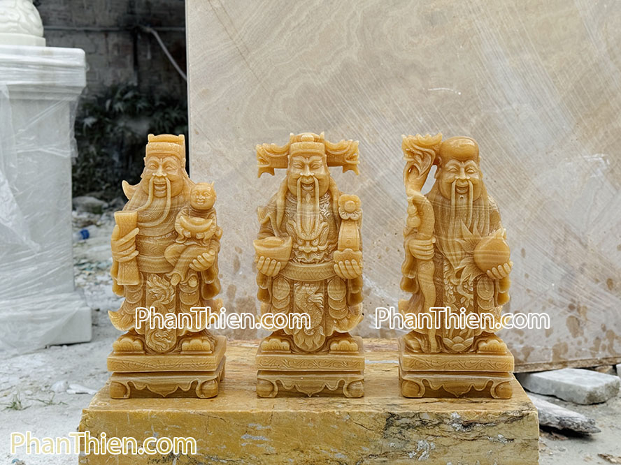 tượng phúc lộc thọ bằng đá