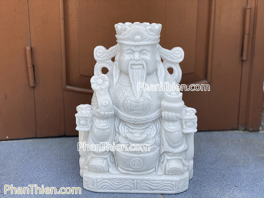 tượng ông thần tiền bằng đá