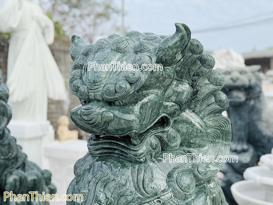 kỳ lân đá xanh ấn độ