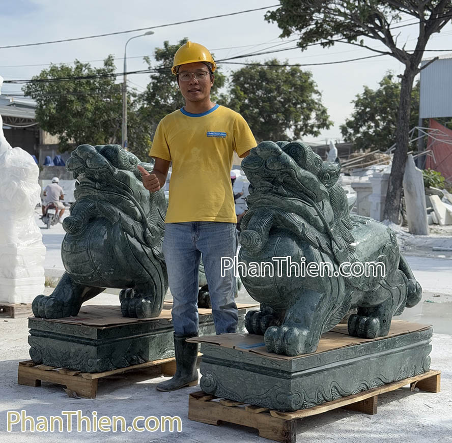 tỳ hưu đá xanh ấn độ