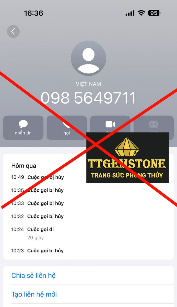 ttgemstone ăn trộm hình ảnh giả mạo sản phẩm tượng đá