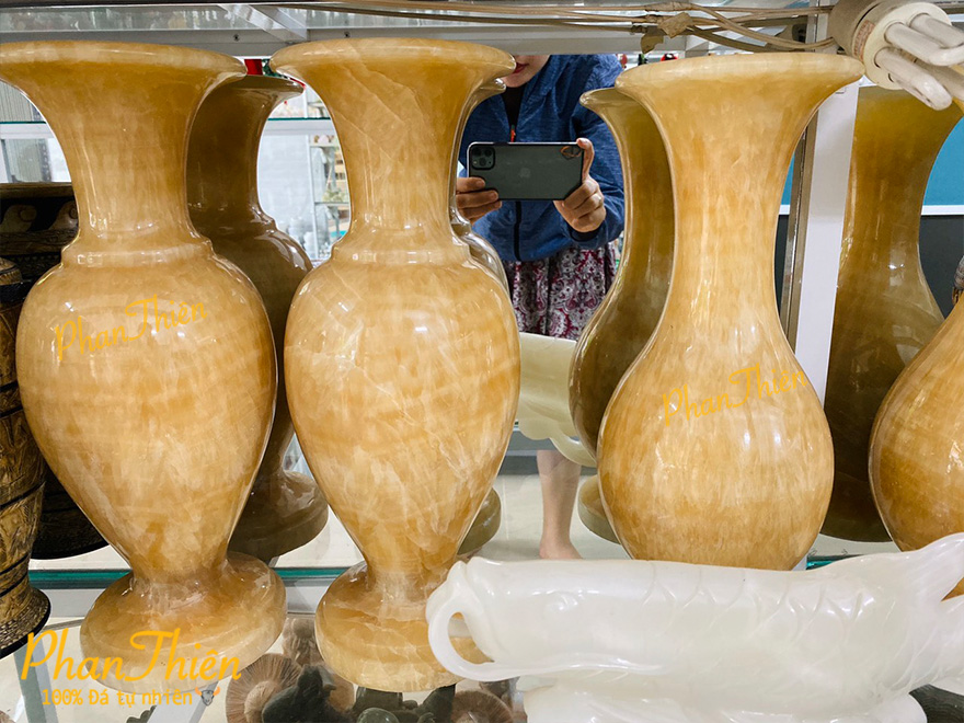 Bình Hoa Lộc Bình Đá Ngọc Hoàng Long