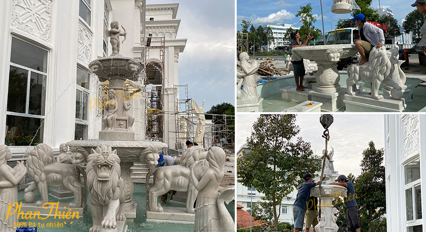 Lắp đặt Đài Phun Nước Nghệ Thuật