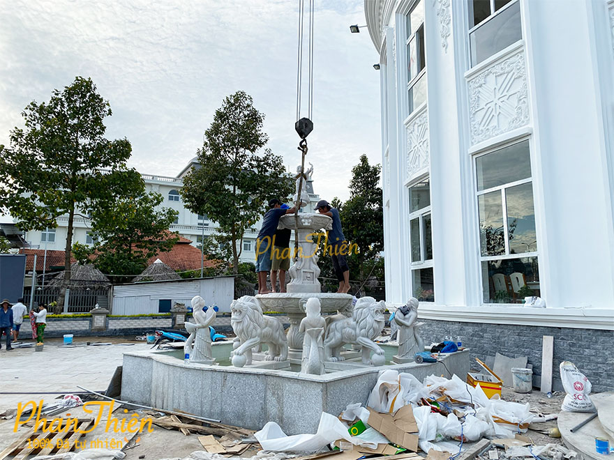 Lắp đặt Đài Phun Nước Nghệ Thuật