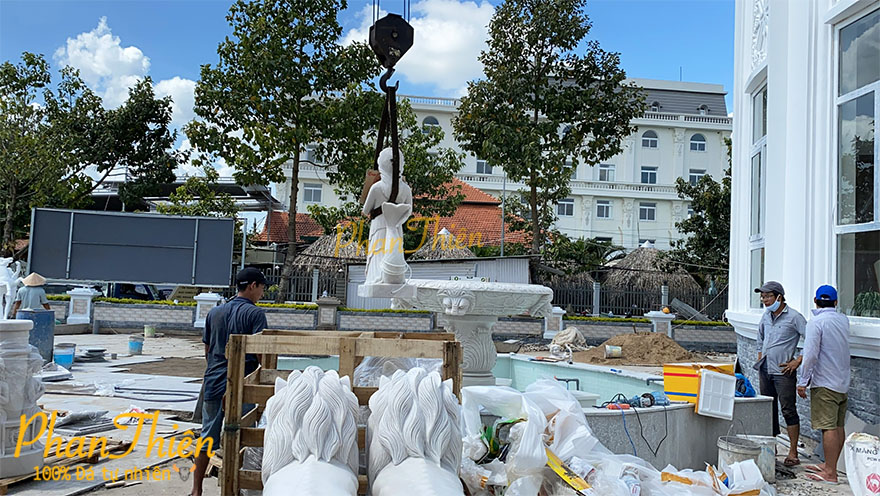 Lắp đặt Đài Phun Nước Nghệ Thuật