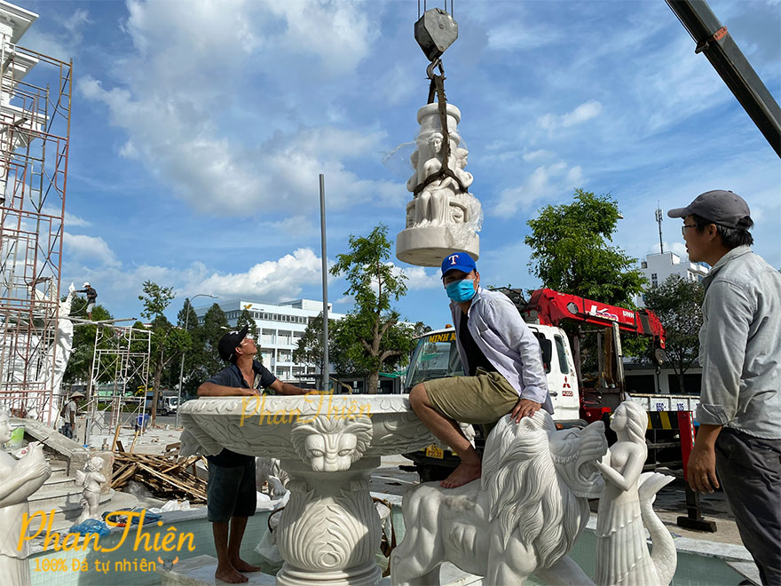 Lắp đặt Đài Phun Nước Nghệ Thuật