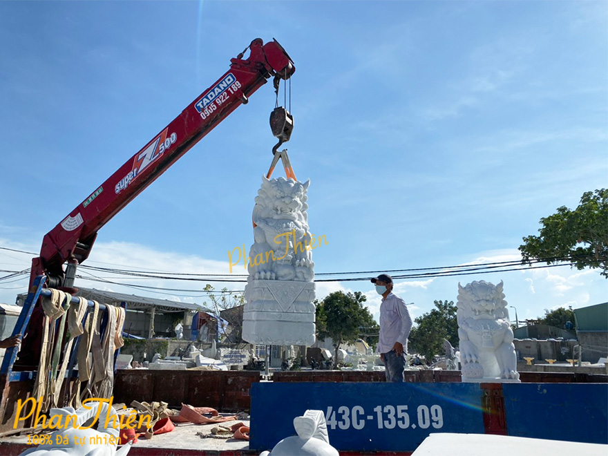 Điêu khắc và lắp đặt Kỳ Lân 1.55m