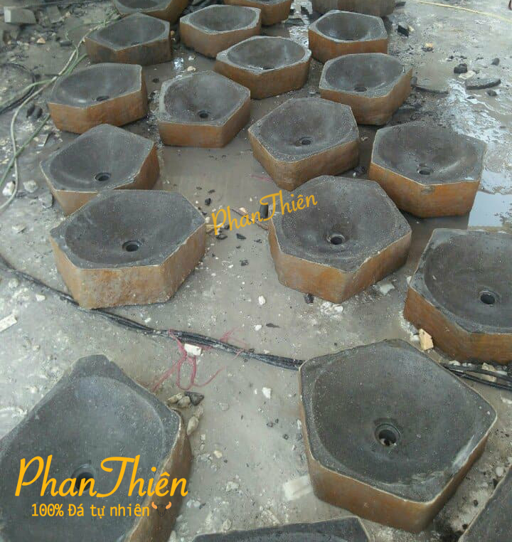 lavabo đá tự nhiên