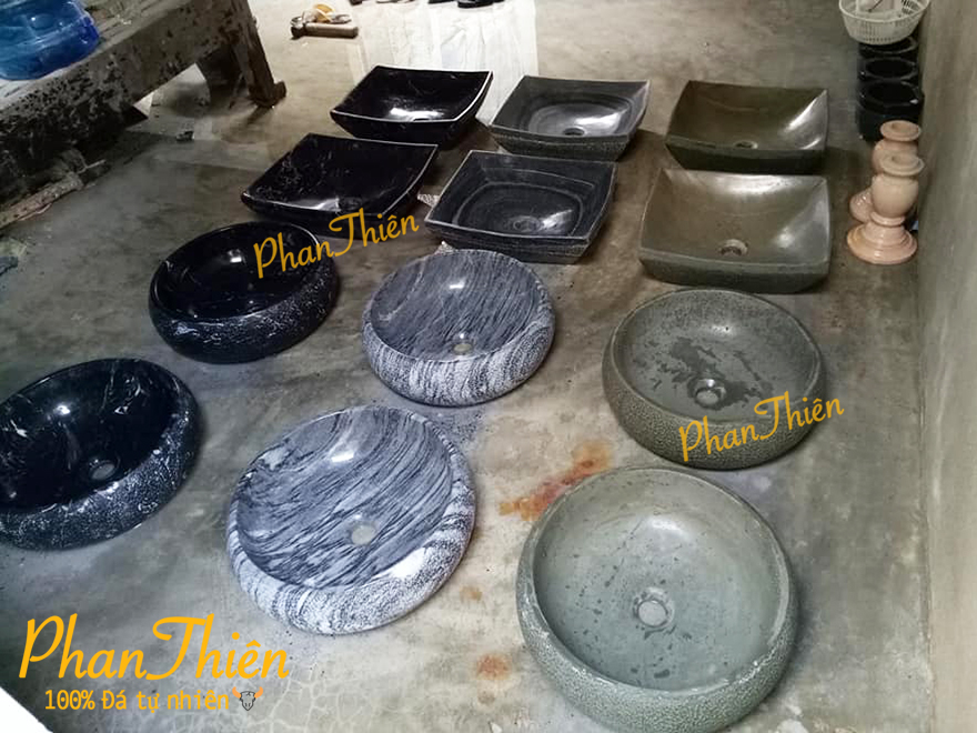 lavabo đá tự nhiên