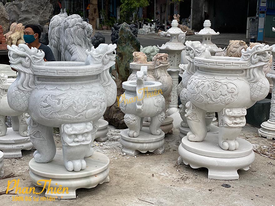 lư hương đá