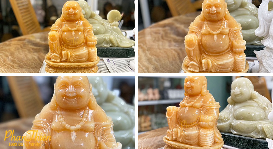Tượng Di Lặc ngồi Đài Sen