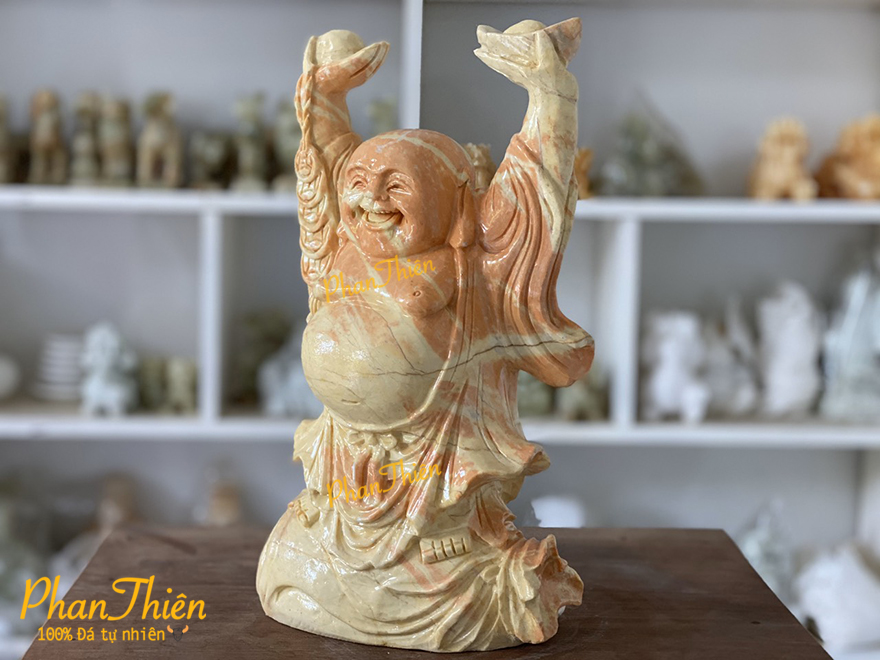 Tượng Phật Di Lặc bằng Đá Tự Nhiên (DL-06)