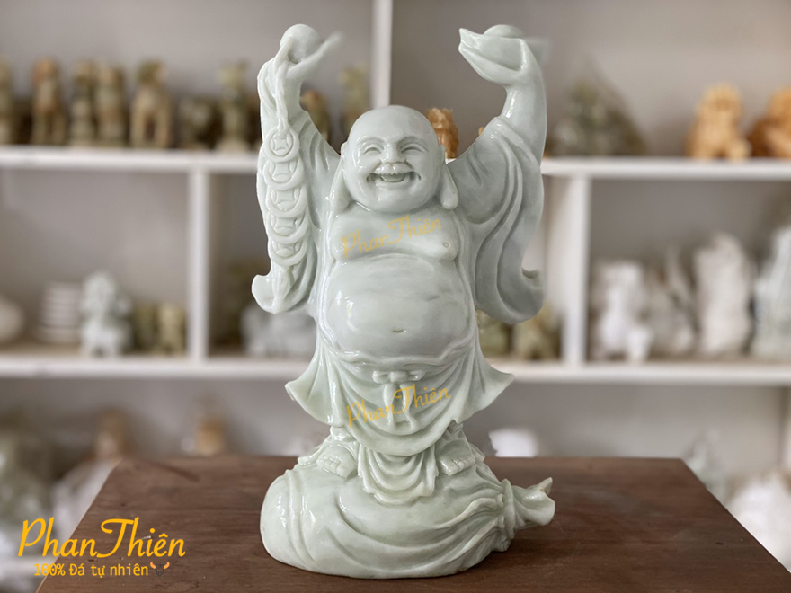 Tượng Phật Di Lặc bằng Đá Tự Nhiên và Nguyên Khối