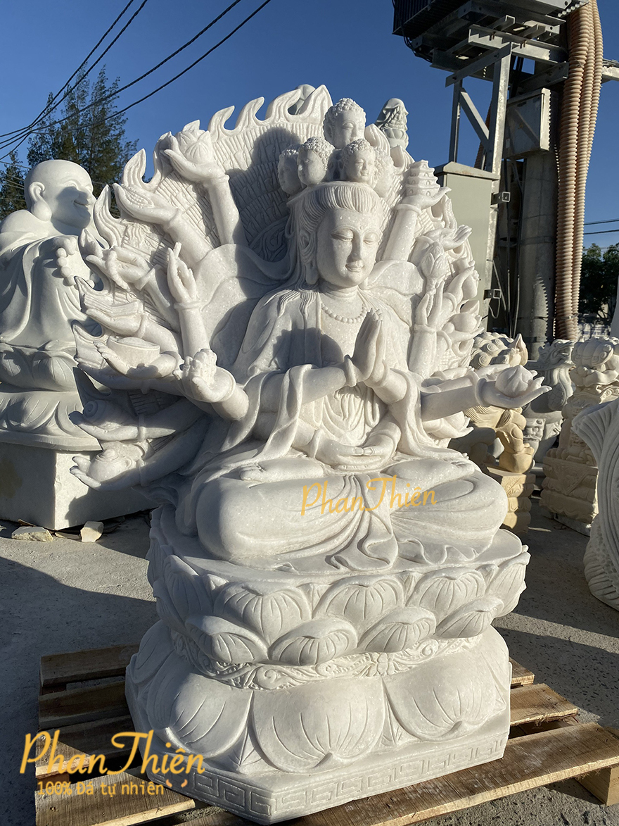 tượng phật thiên thủ thiên nhãn bằng đá